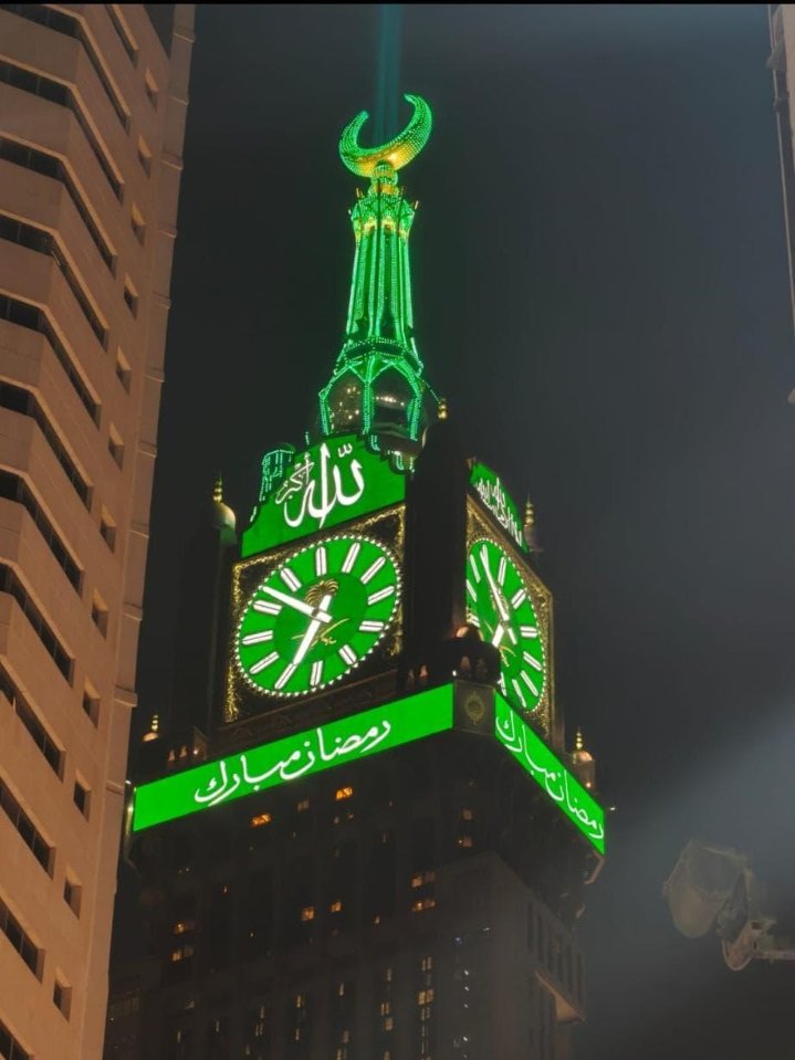 Sacred view from Makkah